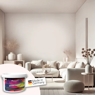 Rosa Wandfarbe matt | Innenfarbe in Top-Qualität | beruhigende und einladende Atmosphäre 