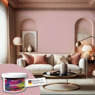 Peinture murale pour intérieur mate WALLCOVER Couleurs rose Peinture murale pour intérieur mate WALLCOVER Couleurs rose