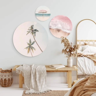 Wandcirkel Set Sisi & Seb - Summer Feeling (3-delig) 