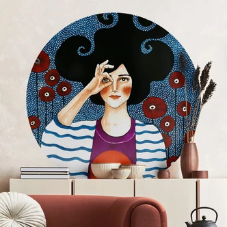 Adesivo murale Hülya - Momento di consolazione 