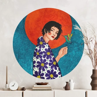 Muursticker Hülya - Leaving Behind 