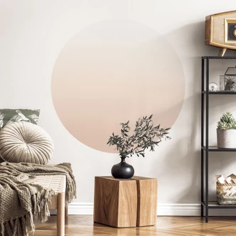 Muursticker Ombre - Cappuccino 