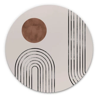 Wandcirkel 1X Studio - Archs and Buds 