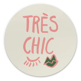 Wandcirkel 1X Studio - Très chic 