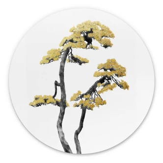 Wandcirkel Amini - Bonsai 