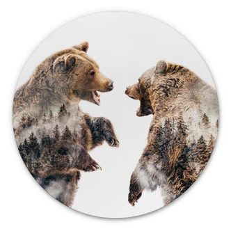 Wandcirkel Angyalosi - Wild Fight 