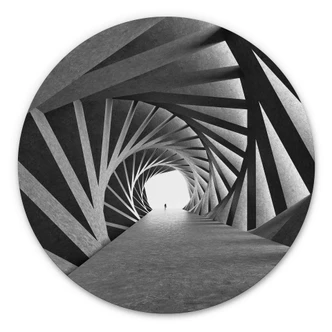 Wandcirkel Bunjamin - Rotation 