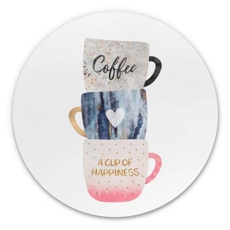 Wandcirkel Fredriksson - a Cup of Happiness 