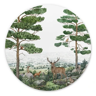 Wandcirkel Kikki Belle - Animal Adventure Wandcirkel Kikki Belle - Animal Adventure