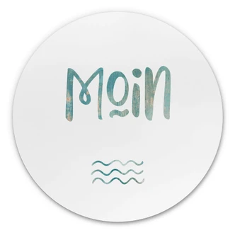 Alu-Dibond Moin - Norddeutscher Gruß Alu-Dibond Moin - Norddeutscher Gruß