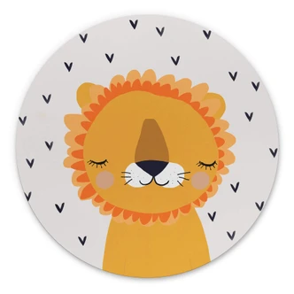 Wandcirkel Treechild - Little Lion Wandcirkel Treechild - Little Lion