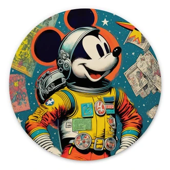 Cerchio a muro Treechild - Astronaut Mickey 
