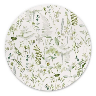 Dibond Wanddecoratie Kruiden en wilde bloemen - UN Designs 