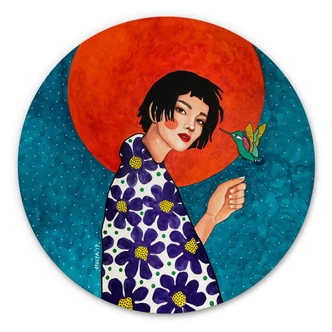 Wandcirkel Hülya - Leaving it Behind 