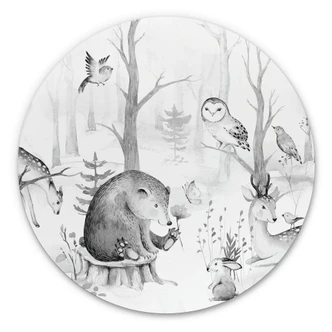 Wandcirkel Kvilis - Dierenvrienden in het Bos 