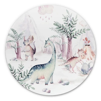 Wandcirkel Kvilis - Dino World 