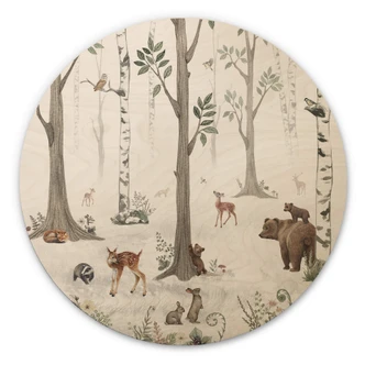 Wandcirkel Hout Kikki Belle - Forest Beauties 