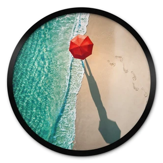 Póster Ambra - A lo largo del mar - Redondo 