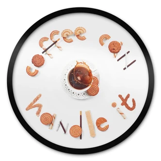 Poster Belenko - Koffie kan ermee door - Rond 