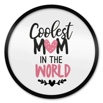 Póster La mamá más guay del mundo - Redondo 