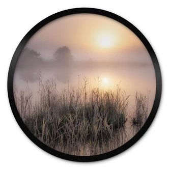 Póster Día brumoso de otoño - Eisenmann - Redondo 