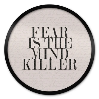 Poster Filmcitaat uit Dune - Fear is the Mind-Killer Poster Filmcitaat uit Dune - Fear is the Mind-Killer
