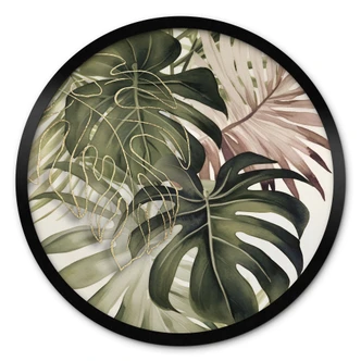 Poster Tropische bladeren - Haase 