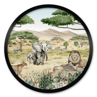 Poster Kikki Belle - La Savana 