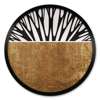 Ronde Poster Kubistika - Tree of Life 