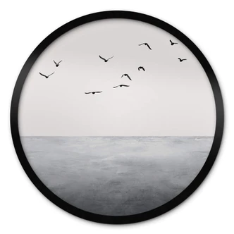 Poster Kubistika - Mare aperto - tondo 