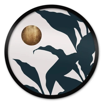 Ronde Poster Kubistika - In the Jungle 