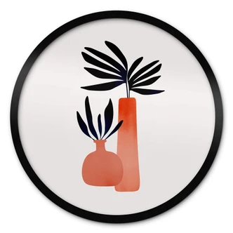 Poster rond Kubistika - Fairytale Plants 