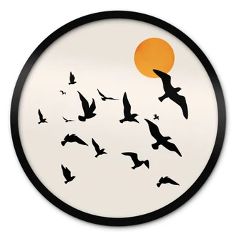 Plakat Trækfugle på vej sydpå - Kubistika Plakat Trækfugle på vej sydpå - Kubistika