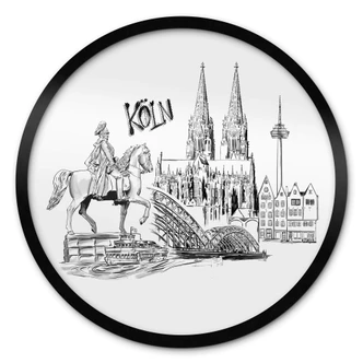Poster rond Love your City - Köln 