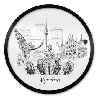 Poster rond Love your City - Munich 