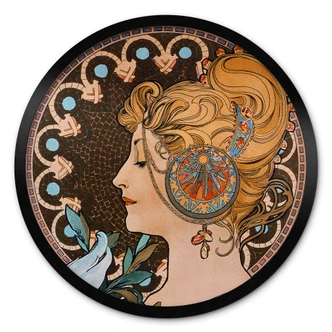 Poster Rond Mucha - Veer 