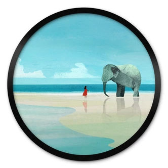 Poster 
Elephant Beach in India - Rivers 