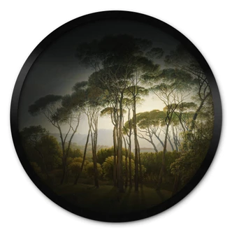 Ronde Poster Voogd - Parasoldennen 