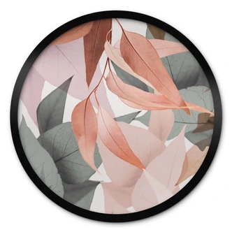 Poster Kleurrijke eucalyptusbladeren - Sisi & Seb 