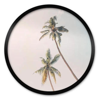 Poster Sisi & Seb - Palmen in de Wind 