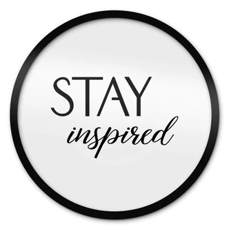 Poster Stay Inspired 