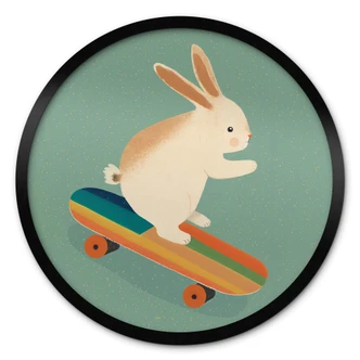 Poster Treechild - Skateboard Bunny 