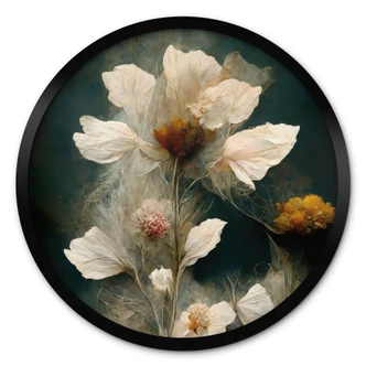 Poster met voorbijgaande bloemenpracht - Boomkind - Rond 