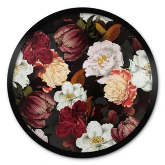 Ronde Poster UN Designs - Flower Arrangement 