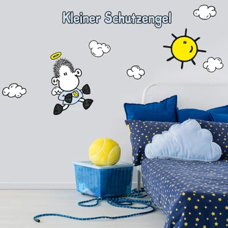 Wandtattoo sheepworld Kleiner Schutzengel 