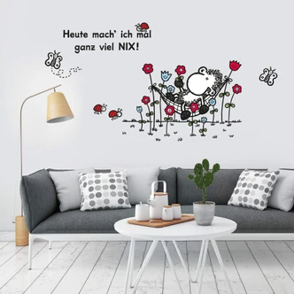 Wandtattoo sheepworld Ganz viel nix 