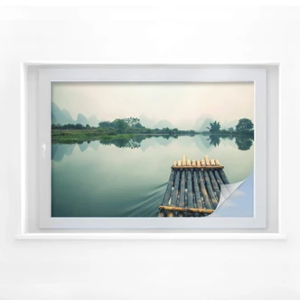 Sichtschutzfolie Floßfahrt in China 