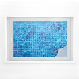 Pellicola adesiva per vetri - mosaico di vetro 