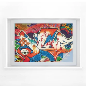 Sichtschutzfolie Graffiti 