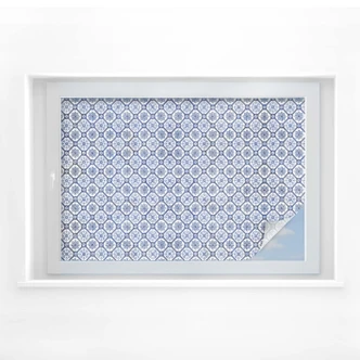 Pellicola adesiva per vetri - piastrelle olandesi 01 